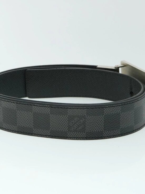 LOUIS VUITTON Damier Graphite Ceinture Inventeur Tour Belt main image 11